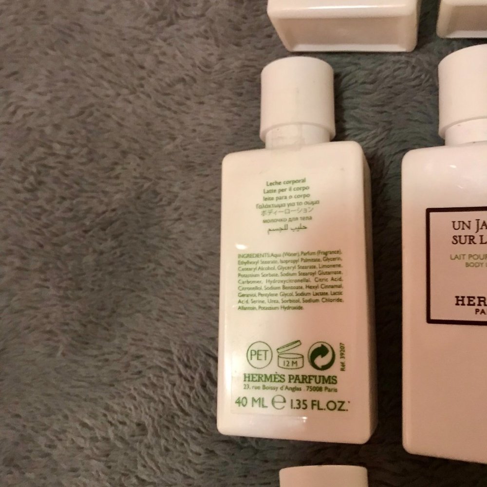 Hermes Travel Sizes - Conditoner, Shower Gel, Body Lotion - Picture 5 of 9